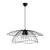 Opviq Luster Mantar-6500-3 , 70x70x124cm, IP20, Crni
