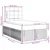 vidaXL vidaXL Box spring postelja z vzmetnico temno rjava 120x190 cm blago, (21304553)