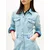 Tommy Jeans Dolga srajca moder denim