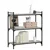 Regal za knjige s 3 razine siva boja hrasta 80x30x86 cm drveni