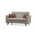 Atelier del Sofa Dvosed na razvlačenje Polya 151x86x75cm Bež