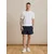 DAN FOX APPAREL Majica Matteo  bela