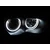 Angel Eyes CCFL BMW E46 beli sedan, karavan (1998-2005) kupe (1998-2003)