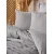 Lessentiel Maison Komplet posteljine Plaid, 160x220cm, Siva