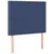 Vidaxl Box spring postelja z vzmetnico modra 90x200 cm blago