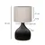 Opviq AYD 3087 Stona lampa, Crno-Bela