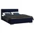 Postelja 06 slim z gumbi - 180x200