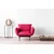 Atelier del Sofa Fotelja Jax 90x95x80cm Tamnocrvena