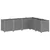 Vrtna sadilica svjetlosiva 160 x 120 x 53 cm PP