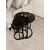 Hanah Home Milas 3 set stolića (umetnuti), crna/dimljena (3 kom)