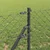 Stup za ogradu Siva 10 x 0,4 m (mreža 60 x 60 mm) Čelik i PVC