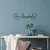 Wallity Zidna dekoracija Love-491, 19x70 cm, 1.5 mm, Crna