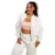 BeastPink Women‘s Bliss Zip-Up Sweatshirt Grey