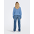 ONLY Ženski džemper CROPPED PULLOVER KNT NOOS plavi