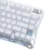 GravaStar Mercury K1 75% Wireless Mechanical Gaming Keyboard/Special Edition Opaline White/Aluminium Alloy/ Hot-Swap/Sideprint keycaps/Kalih Cherry Pink linear switches