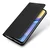 DUX DUCIS Skin Pro – glatka kožna preklopna maska za Samsung Galaxy A16 5G crna