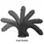 Silikonski dildo 18 cm crni – Cock Miller Cocksil