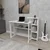 Hanah Home radni sto Saye, 106 cm, beli