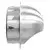 Pokrov ventilacije 2 pcs Srebrno 150 mm Nehrđajući čelik