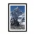 Plakat s paspartujem čudoviti vrh gore - 30x45 no frame