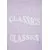 Mens T-shirt UC Weavy Logo Heavy Oversized lilac