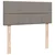 Vidaxl Box spring postelja z vzmetnico taupe 120x190 cm blago