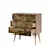 Hanah Home Komoda Trio 80x90x40cm Hrast