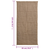 Jutene vreće 5 kom 65 x 135 cm 100 % juta 220 g/m2