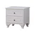 Hanah Home Noćni stočić Rb-108, 45x45x40 cm, Beli