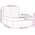 Vidaxl Box spring postelja z vzmetnico LED roza 80x200 cm žamet