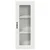 vidaXL Stenska kuhinjska omarica Bela 40 x 31 x 100 cm Konstruiran les