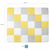 Kinderkraft podloga/puzzle Luno - Yellow