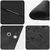Cerada s rupama Antracit siva 4 x 5 m 180 gsm PE