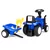 ECO TOYS Traktor sa prikolicom Plavi