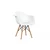 BOLZZ Set 4 stolice Modena, Bele
