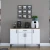 Hanah Home Višenamenska komoda JE136-3095, 120 x78.6 x40 cm, Bela