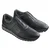 Mona Footwear Muške kožne patike, Crne