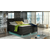 Boxspring postelja Basilio LED - 180x200 cm