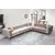 Atelier del Sofa Ugaona garnitura Como 310x73x270cm Bež