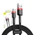 BASEUS Cafule kabel USB / micro USB QC 3.0 1.5A 2m, črna/rdeč