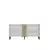HANAH HOME Komoda Ferro 150 White Travertine