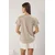 Trendyol Milla Ženska majica TWOSS25TS00196, Bež