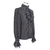Moška srajca DEVIL FASHION - Dracula Gothic Lace Top With Bow Tie - Črna - SHT01001