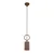 Opviq luster Ringa 20941-B, 1 × E27, tamnobraon
