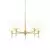 Endon 99458 - Luster na lancu 5xE14/6W/230V zlatna/bela