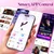 SuperLove Harmony Rabbit Sucking Thrusting Vibrator with App Purple