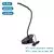 Aigostar - LED prigušiva stona lampa sa klipsom LED/2,5W/5V crna