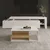 HANAH HOME Sto za dnevnu sobu Vera Mini White Sapphire Oak
