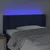 LED uzglavlje plavo 83x16x78/88 cm od tkanine