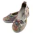 Mona Shoes Ženske baletanke, Kožne, Šarene